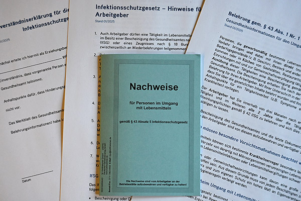 Belehrung Nach Dem Infektionsschutzgesetz